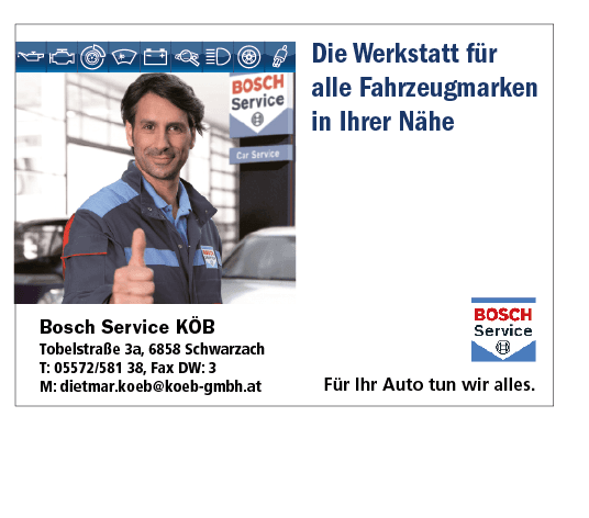 Köb GmbH Bosch Car-Service Köb GmbH Bosch Car-Service